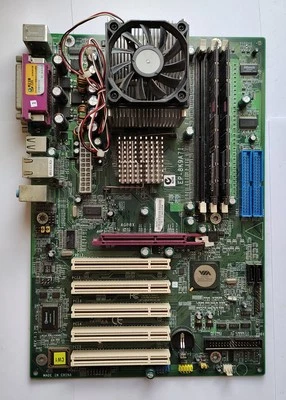 Epox EP-8K9A7I Motherboard with Athlon XP 2800+ CPU and 2GB RAM - Test OK! - Image 1 of 4