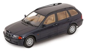 KK Scale 1:18 BMW 3ER E46 TOURING DARK BLUE METALLIC 1999 Diecast Model - Picture 1 of 6