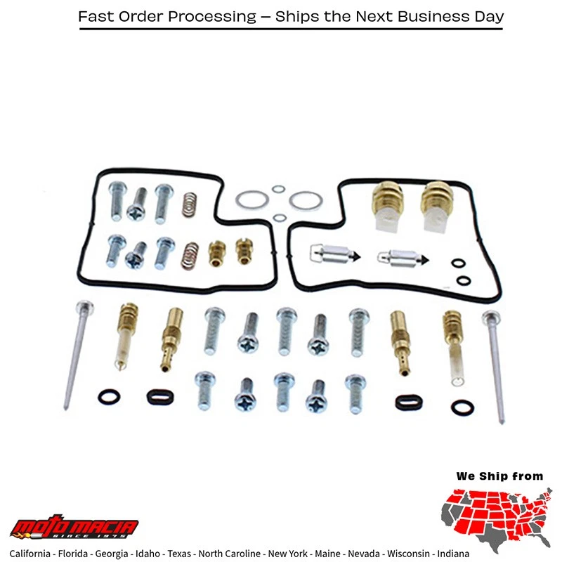 KIT RECONSTRUCCIÓN CARBURADOR BICICLETA TODAS LAS BOLAS HONDA VT750DC Shadow Spirit [cadena] Foto 1 de 1