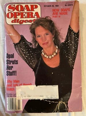 Soap Opera Digest October 26, 1982 With Address Label All My Children Opal  - Image 1 of 3