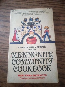 Favorite Family Recipes from the Mennonite Community Cookbook 1976 Herald Press - Picture 1 of 8