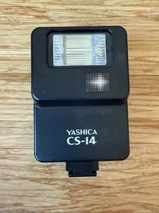 Yashica CS-14 Compact Flash Unit Black Electronic  Fully Functional for Camera - Picture 1 of 3