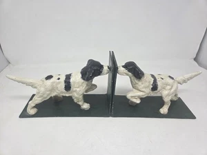 Gusseisen English Setter Hund Buchstützen - Bild 1 von 10