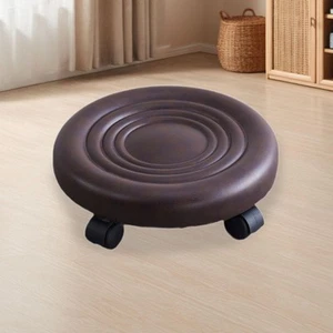 Low Rolling Stool Step Stool with 360° Caster Pulley Stool Low Roller Seat for - Picture 1 of 19