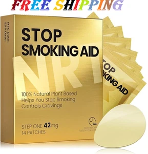Stop Smoking Aid Step 1 Quit Smoking Patches 42mg Anti Smoking Patch Quit Sm - Picture 1 of 7