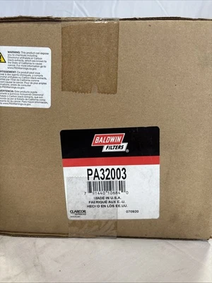 Filtro de ar PA32003 Baldwin compatível com caminhões Kenworth T680, T800, Peterbilt 579 - Imagem 1 de 2