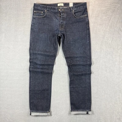 SuitSupply Jeans 34x32 Candiani Denim Button Fly Selvedge Made In Italy - Image 1 of 4