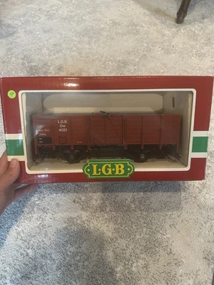 LGB Lehman Gross Bahn - The Big Train Ow 4021 Train Cart Red - Image 1 of 4