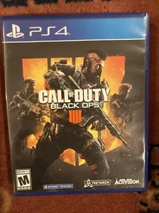 Call of Duty: Black Ops 4 (Sony PlayStation 4, 2018) PS4 Tested Works - Imagen 1 de 3