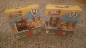(2) Tonka Mighty Builders Construction Figure Playsets 12pcs each NIB - Picture 1 of 5