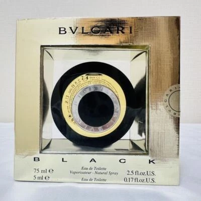 BVLGARI BLACK limited edition 2.5oz 50ml EDT Spray for Men eau de toilette NIB - Image 1 of 4