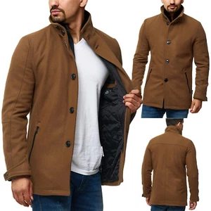 Indicode Herren Mantel Brittany -Parka Kurzmantel Herrenmantel Stehkragen Männer - Bild 1 von 7