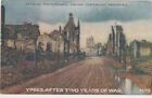 WW I  - 1916 - Colored Photo Postcard - Belgium Ypres 1916 : After 2 year of War