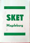 DDR SKET Magdeburg Betriebsausweis datiert 13.4.1979   schnes Zeitdokument