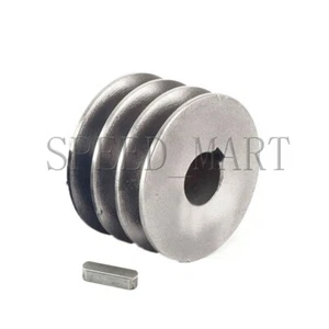Polea tipo A tres 3 V orificio de ranura 24 mm OD 60 mm para motor de cinturón A - Imagen 1 de 4