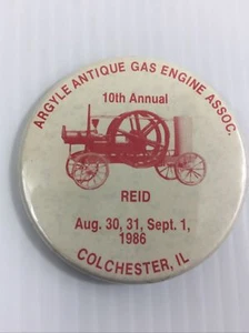 1986 Argyle antique gas engine Meet  @ Colchester, IL Steam Engine International - Picture 1 of 4