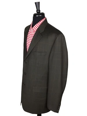 Abrigo Blazer Deportivo Ralph Lauren Para Hombres Lana Cachemira Pata de Gallo 44L Foto 1 de 4