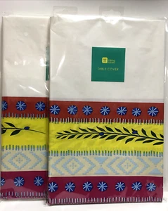 LOT OF 2  TABLE COVER (TALKING TABLES) 71 X 47 IN  NIP - Picture 1 of 2