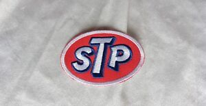 STP Racing, Motorsport, Oils, Fuels Iron On Embroidered Clothing Patch Badge 