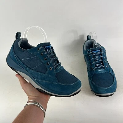 L.L. Bean Tek 2.5 Hiking Athletic Sneakers Women's 9 Blue Suede Lace Up 504746 - Image 1 of 4