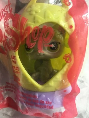 McDonald's Littlest Pet Shop cat sealed happy Hasbro 2009 unopened PET RESCUE - Image 1 of 3