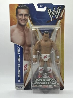 Figura de Lucha Libre WWE Alberto Del Rio Serie 40 #32 Global Superstars México Foto 1 de 4