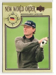 2002 Upper Deck Golf Card #71 Bernhard Langer NWO - Picture 1 of 2