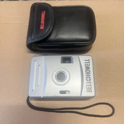 BELL & HOWELL Point And Shoot 35MM Film Camera "Focus Free" 28MM Lens W Case EXC - Image 1 of 2