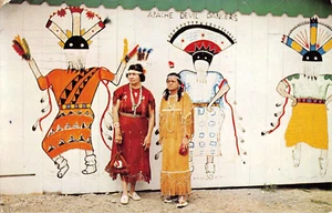 Princesa Pequeña Estrella de la Mañana Cayuga Winnebago Indios Cooperstown Nueva York 1954 - Imagen 1 de 2