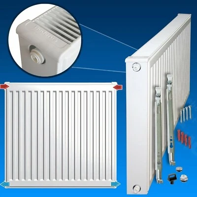 Buderus Logatrend Kompakt Heizkörper H: 500 mm x L: 400-3000 mm inkl Halterung - Bild 1 von 4