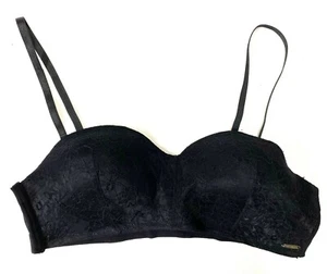 Ungetragener XOXO schwarzer wandelbarer BH Gr. XL bequem ohne Haken Style 4937-65 (h) - Bild 1 von 5