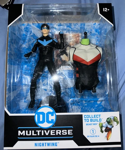 DC Multiverse Nightwing (TITANS) 7" Figure Mcfarlane Toys - BAF Beast Boy Cover