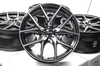 18" 5 Lugs Black Wheels Rims Fit Hyundai Elantra Sonata Tucson Kia Forte Optima - Image 1 of 4