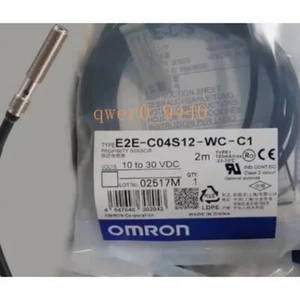 1PC New Omron E2E-C04S12-WC-C1 E2EC04S12WCC1 Proximity Switch Sensor - Picture 1 of 2