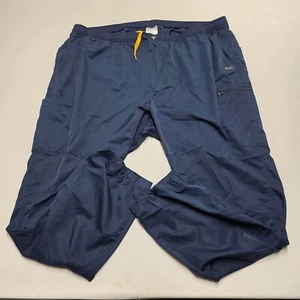 Carhartt Force Pants size 3XL Blue Straight Leg Cargo Scrub Bottom C55106 - Picture 1 of 10