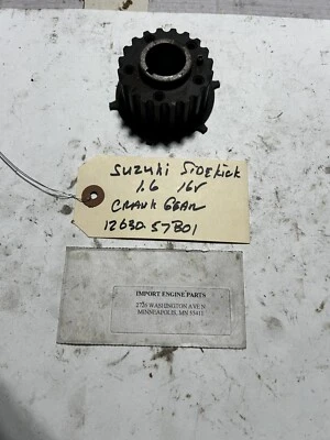 ENGRANAJE DE MANIVELA *USADO* SE ADAPTA A SUZUKI SIDEKICK SOHC G16K 16V 1996-98 12630-57B01 *USADO* Foto 1 de 2
