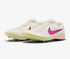 Nike Zoom Rival Track & Field Distance Spikes DC8725-101 Segel Herren Größe 13 Neu - Bild 1 von 5