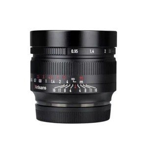 7artisans 50mm F0.95 APS-C Large Aperture MF Lens For Canon Nikon Sony Fuji M43 - Picture 1 of 6