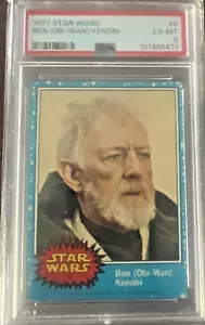 1977 Topps Star Wars Series 1– #6 Ben (Obi-Wan) Kenobi PSA 6- Should be an "8"? - Picture 1 of 4