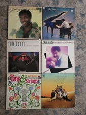 LOT Of 6 GREAT POPULAR MUSIC VINTAGE VINYL LPS- TESTED