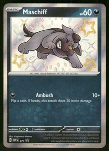 Pokemon Tcg Maschiff #71 Pokemon Promo NM - Picture 1 of 2