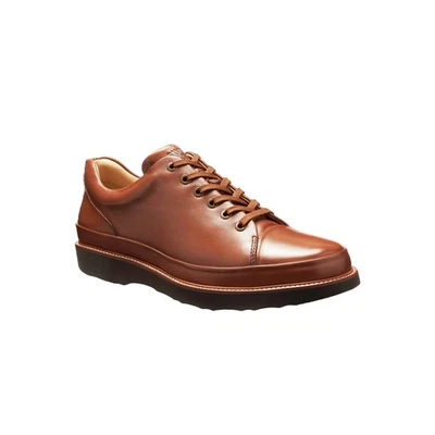 Zapatilla deportiva Samuel Hubbard de cuero rápido con cordones color tostado whisky talla 9,5 ancha Foto 1 de 4
