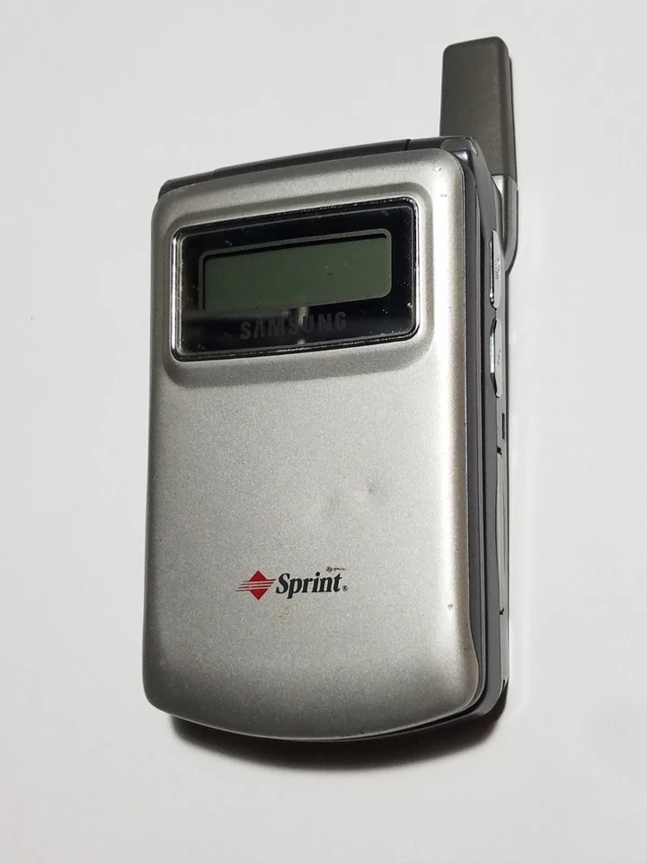 Teléfono Ultra Raro Vintage Coleccionistas Sprint PCS Samsung SCH-i600 Abatible Doble Banda Foto 1 de 4