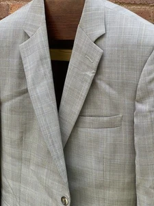 Brooks Brothers Sportcoat 43R Glen Plaid E. Thomas Wool Madison Classic Italy - Picture 1 of 10