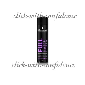 1 x Schwarzkopf Full Hair 5 Hair Spray - Picture 1 of 1