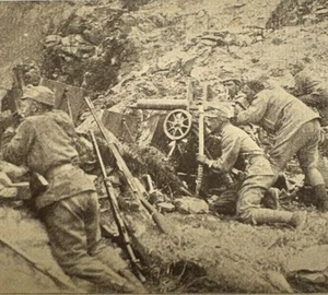 Vtg WWI Fighting on Roof of the World  U. & U. News Series 1 Photo 15 Photo Card - Picture 1 of 3