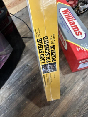 F.X. Schmid Silver Belle Run Ted Blaylock Trains 1000 Piece Puzzle NEW Sealed - Image 1 of 3