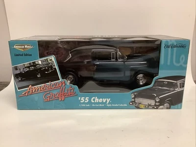 Chevy modelo fundido 1:18 ERTL American Muscle '55 - Imagem 1 de 4