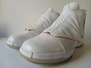 SoleFly X Air Jordan 16 Retro O448/1500 Gr. 9,5 Weiß Retro Pink Flash 854256-119 - Bild 1 von 22