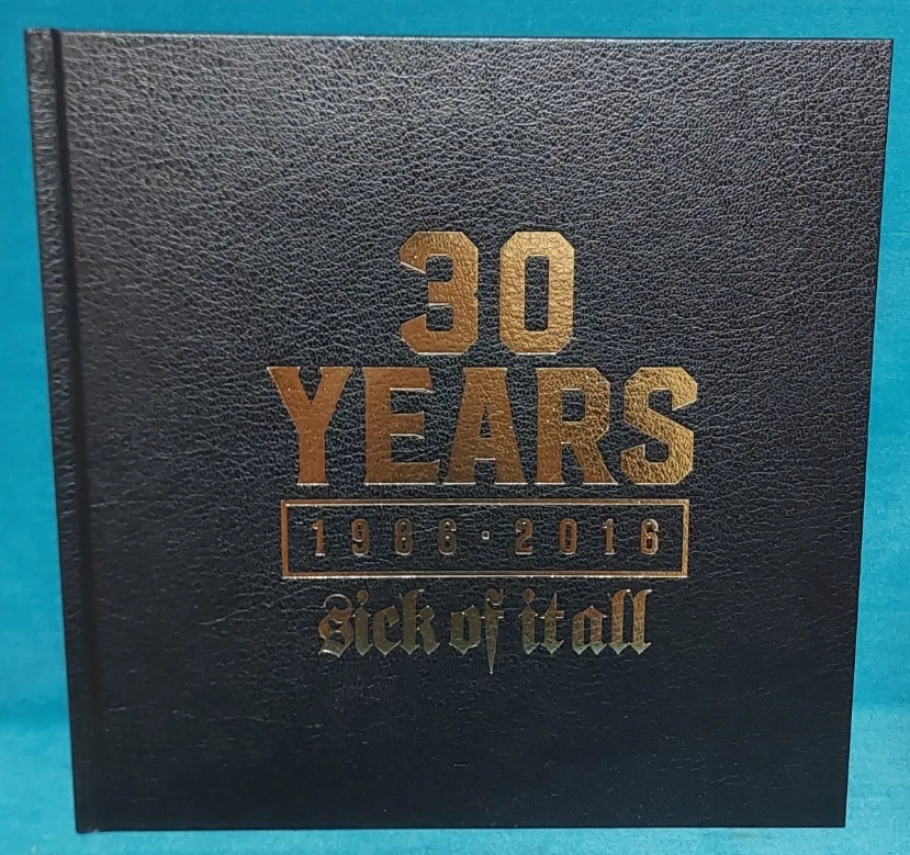 Sick of it all - 30 years. 1986-2016. Buch mit CD und 10'' EP. Top - Bild 1 von 2